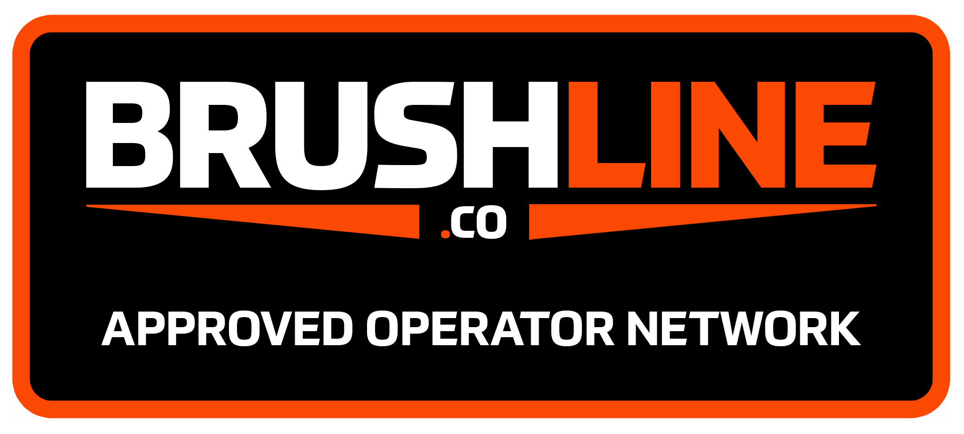 BrushLine Co. Approved Operator Network badge