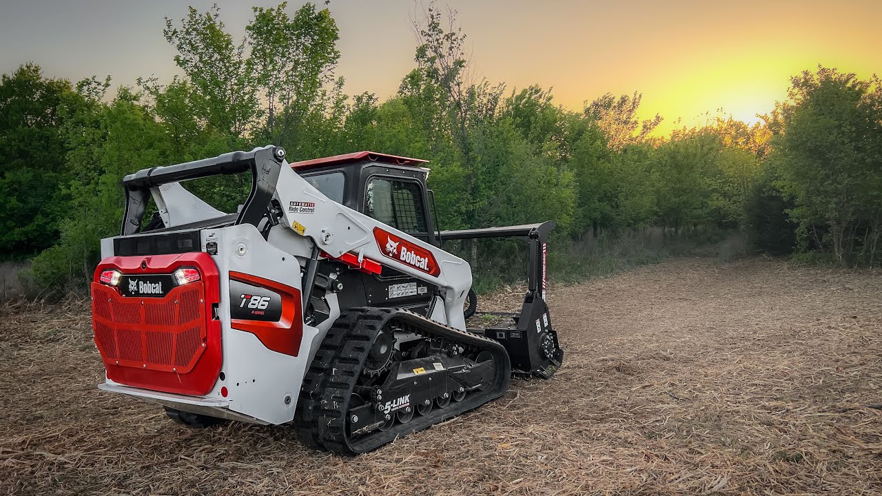 BrushLine Co. forestry mulcher clearing dense brush
